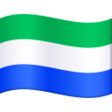 Sierra Leone Flag on JoyPixels