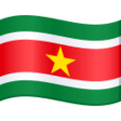 Suriname Flag on JoyPixels