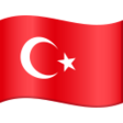 Türkiye Flag on JoyPixels
