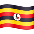 Uganda Flag on JoyPixels