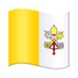 Vatican City Flag on JoyPixels