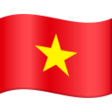 Vietnam Flag on JoyPixels