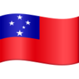 Samoa Flag on JoyPixels