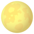 Full Moon Symbol on JoyPixels