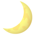 Crescent Moon on JoyPixels