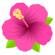 Hibiscus on JoyPixels