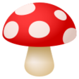 Mushroom on JoyPixels