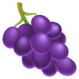 Grapes on JoyPixels