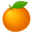 Tangerine on JoyPixels
