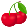Cherries on JoyPixels