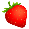 Strawberry on JoyPixels
