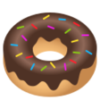 Doughnut on JoyPixels