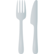 Fork And Knife on JoyPixels