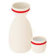 Sake Bottle And Cup on JoyPixels