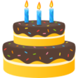 Birthday Cake on JoyPixels