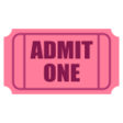 Admission Tickets on JoyPixels