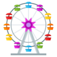 Ferris Wheel on JoyPixels
