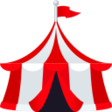 Circus Tent on JoyPixels