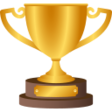Trophy on JoyPixels