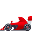 Racing Car on JoyPixels