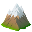 Snow-capped Mountain on JoyPixels