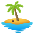 Desert Island on JoyPixels