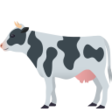 Cow on JoyPixels