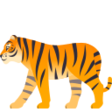 Tiger on JoyPixels