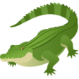 Crocodile on JoyPixels