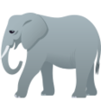 Elephant on JoyPixels