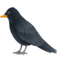 Black Bird on JoyPixels