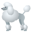 Poodle on JoyPixels