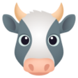 Cow Face on JoyPixels