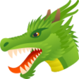 Dragon Face on JoyPixels