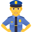 Woman Police Officer on JoyPixels