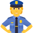 Police Officer on JoyPixels