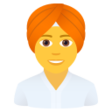 Man With Turban on JoyPixels