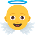 Baby Angel on JoyPixels