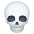 Skull on JoyPixels