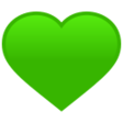 Green Heart on JoyPixels