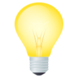 Electric Light Bulb on JoyPixels