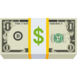 Banknote With Dollar Sign on JoyPixels