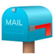 Closed Mailbox With Lowered Flag on JoyPixels