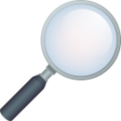 Right-pointing Magnifying Glass on JoyPixels