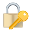 Closed Lock With Key on JoyPixels