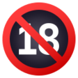 No One Under Eighteen Symbol on JoyPixels