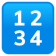 Input Symbol For Numbers on JoyPixels