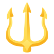 Trident Emblem on JoyPixels