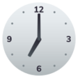 Clock Face Seven Oclock on JoyPixels