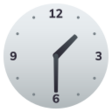 Clock Face One-thirty on JoyPixels
